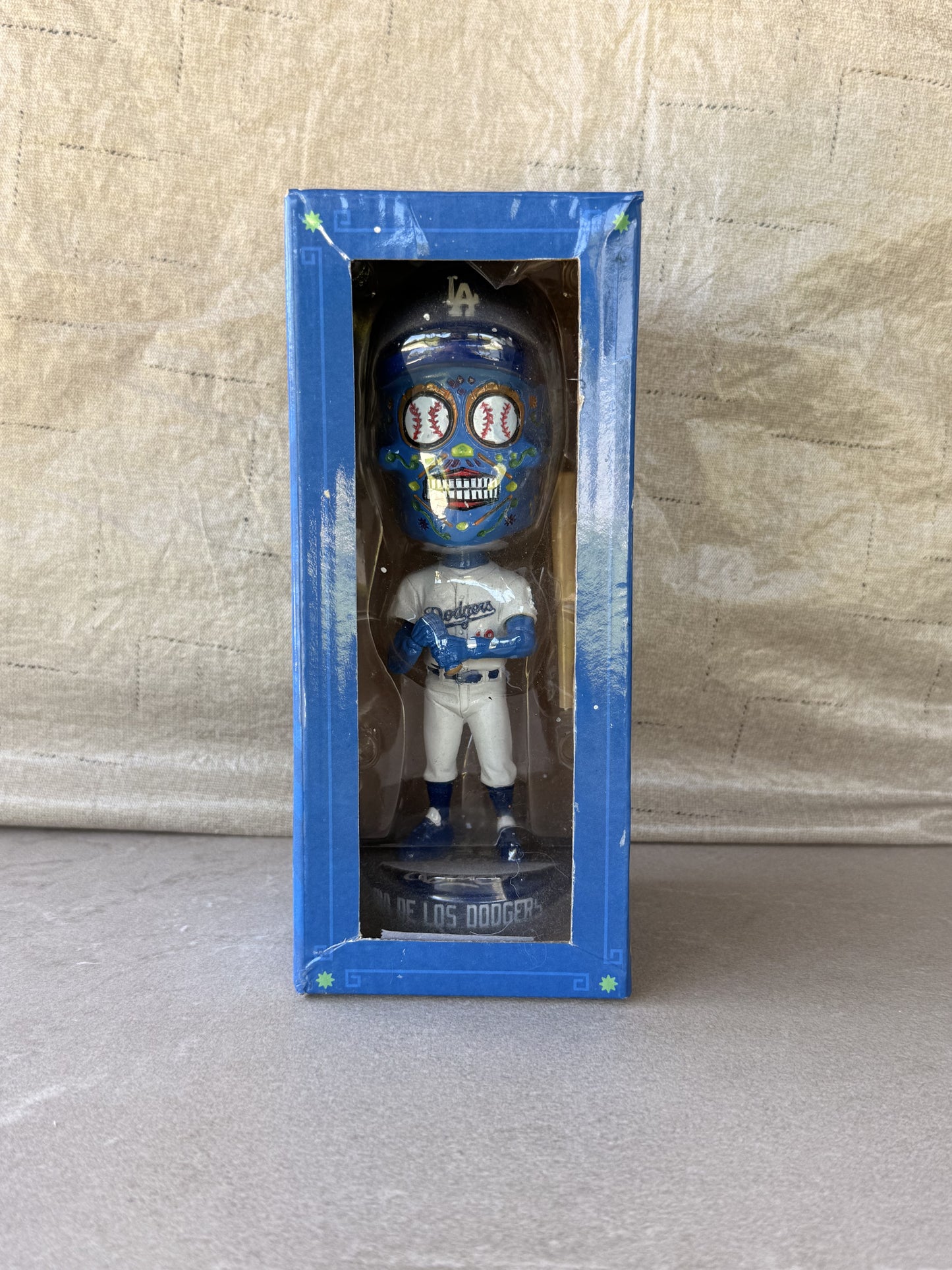 Dia De Los Dodgers Sugar Skull Bobblehead LA Dodgers SGA 9/20/19