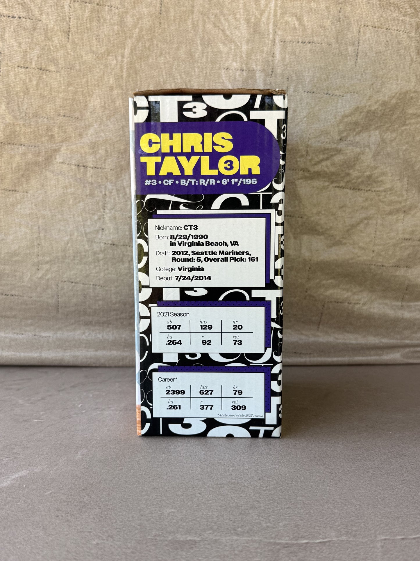 Chris Taylor Bobblehead LA Dodgers SGA 7/5/22