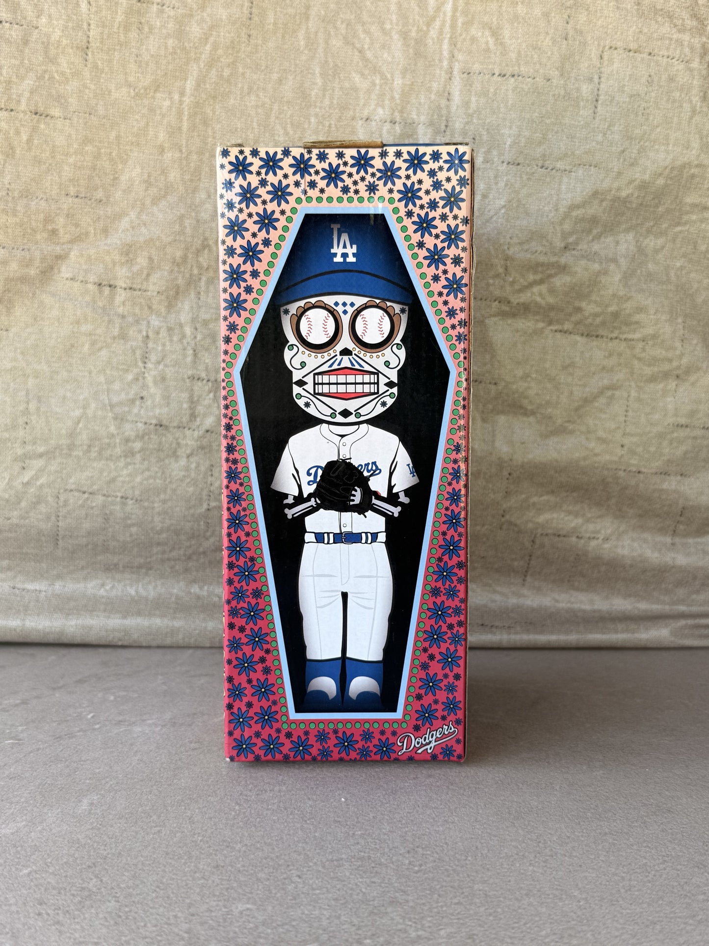 Dia De Los Dodgers Sugar Skull Bobblehead LA Dodgers SGA 10/1/21