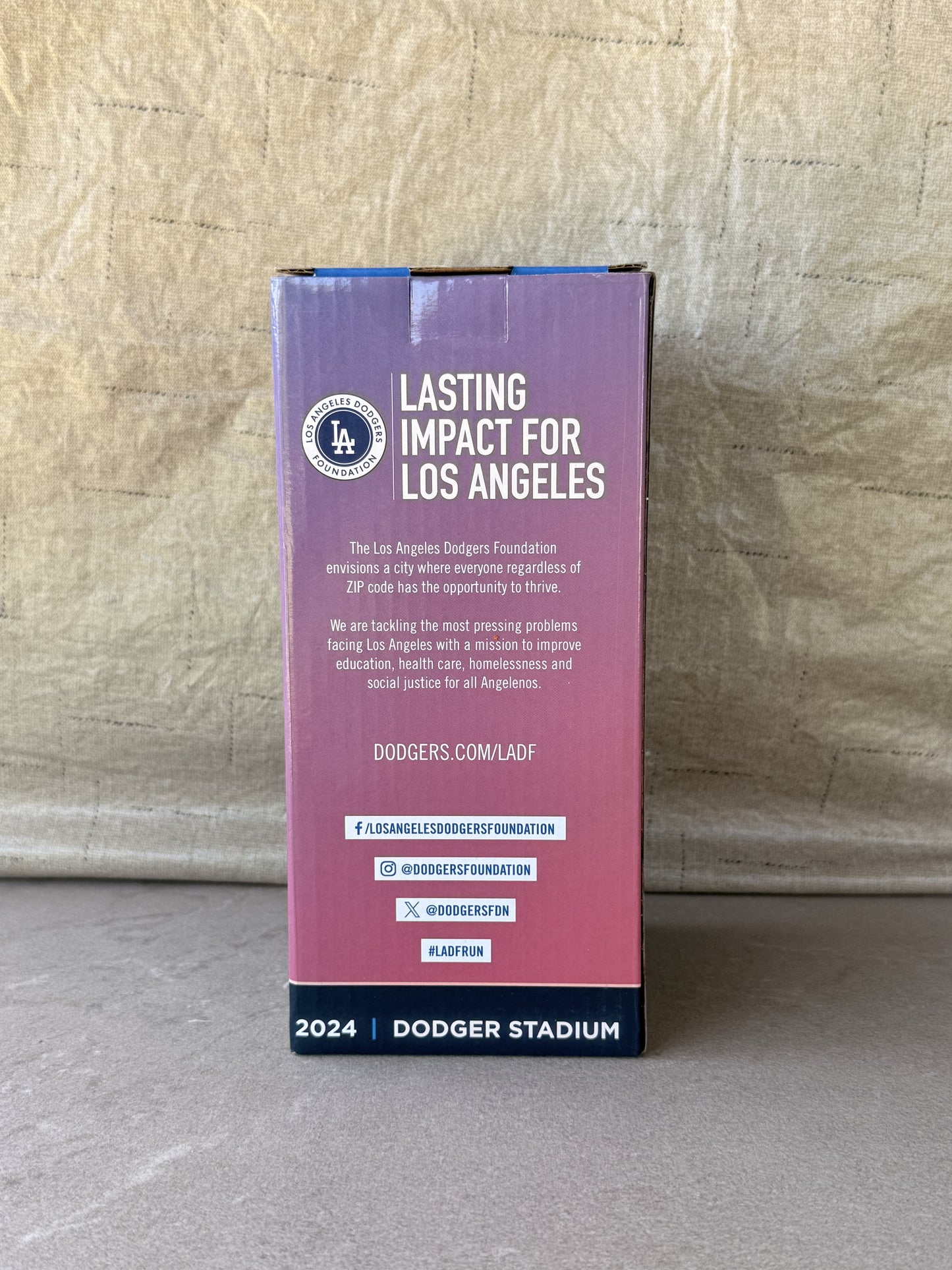 Joe Kelly Sunset Run 2024 Bobblehead LA Dodgers
