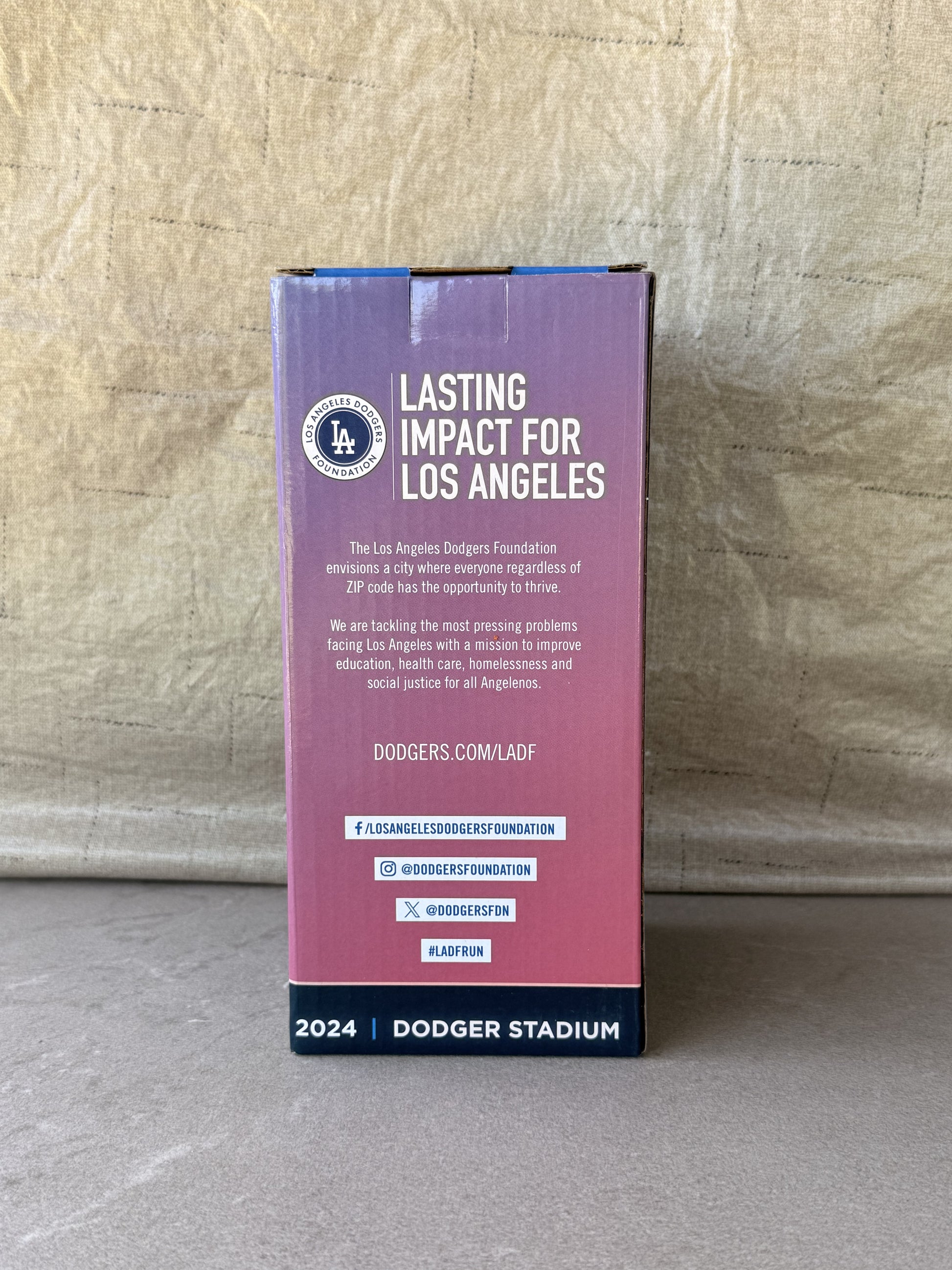 Joe Kelly Sunset Run 2024 Bobblehead LA Dodgers