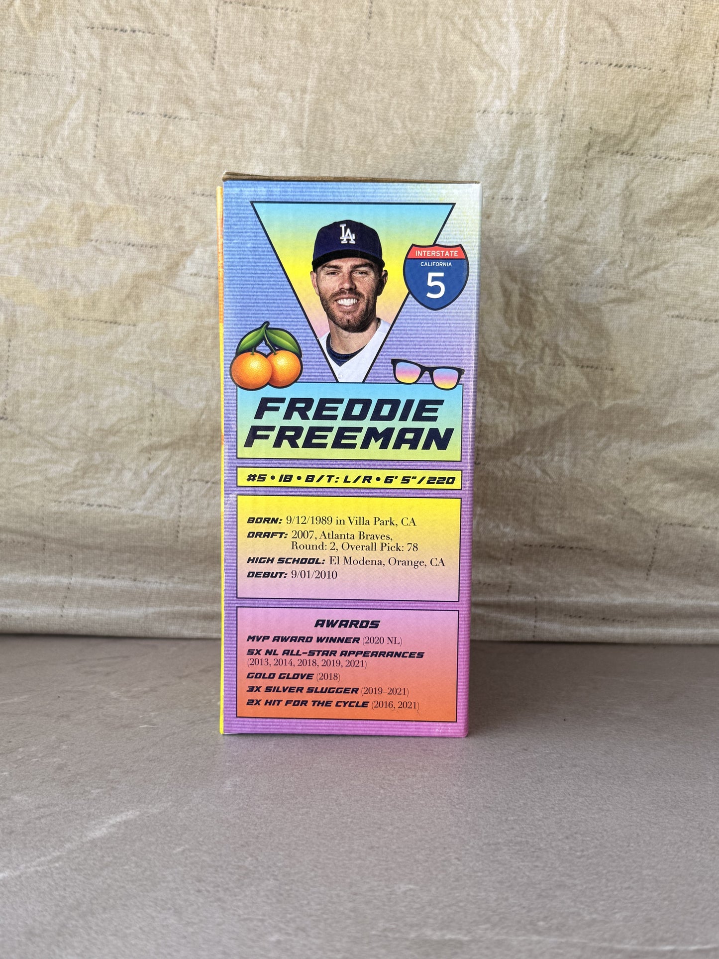 Freddie Freeman LA Dodgers Bobblehead SGA 5/18/22