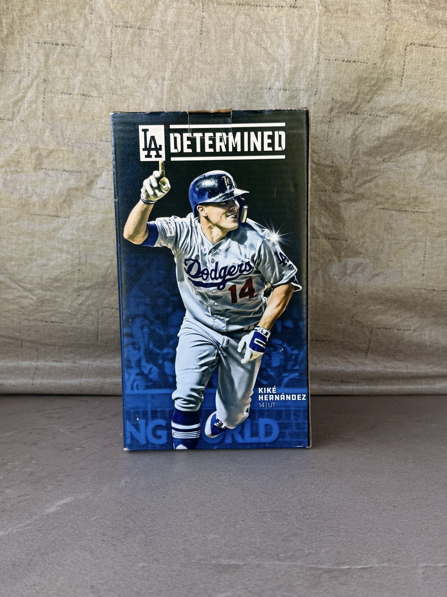 Kike Hernandez LA Determined Bobblehead LA Dodgers SGA 6/26/18