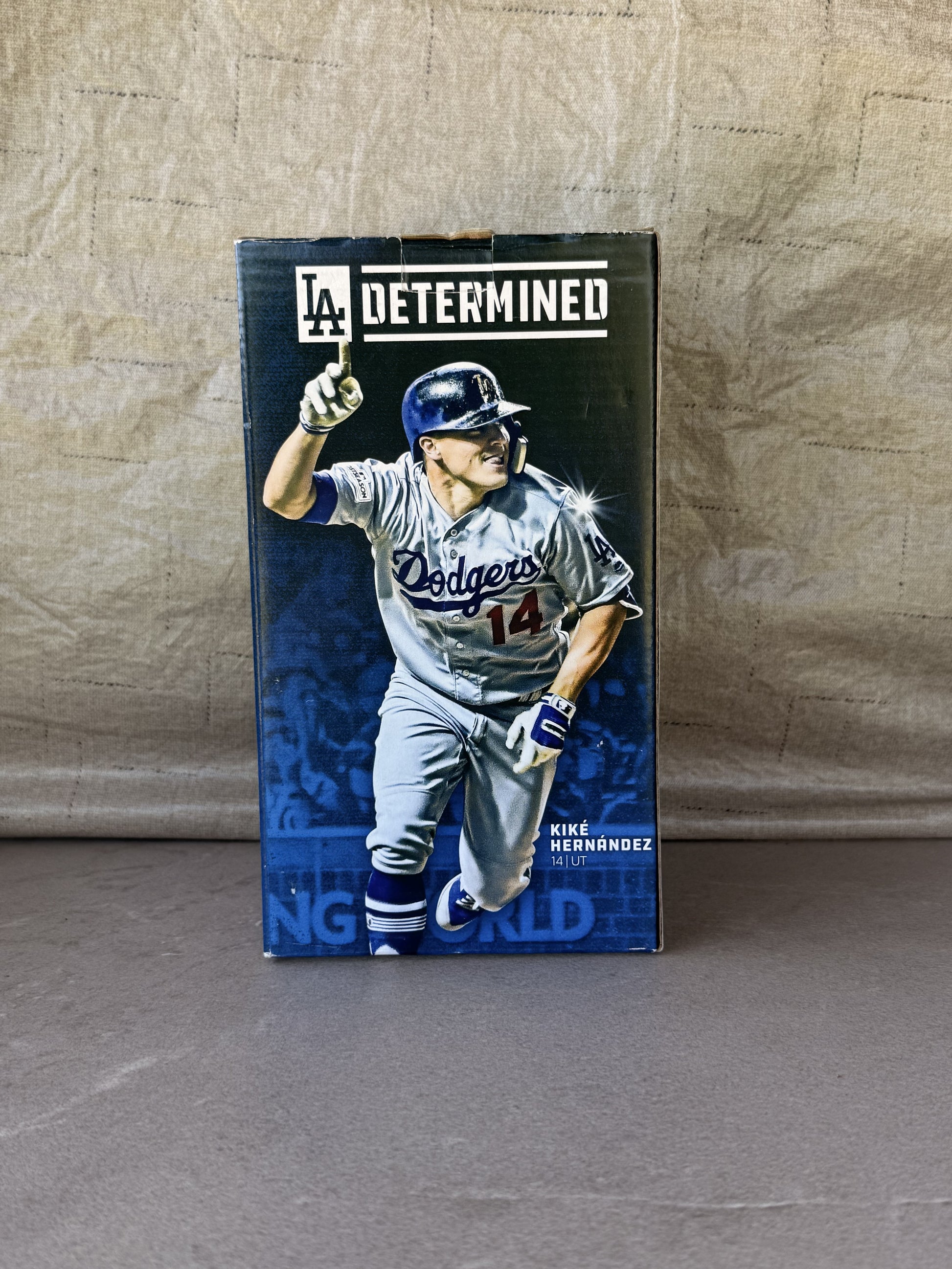 Kike Hernandez LA Determined Bobblehead LA Dodgers SGA 6/26/18