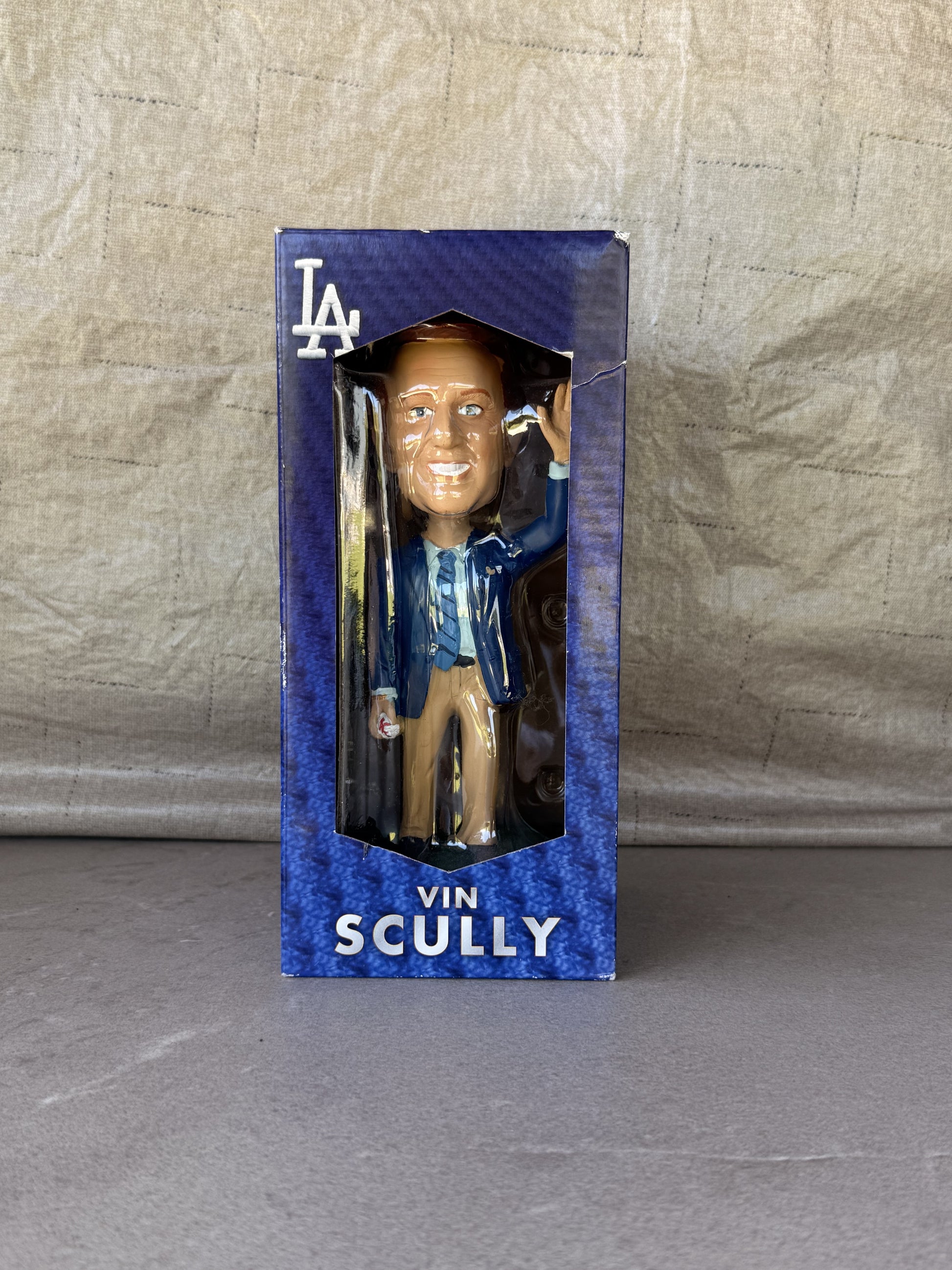 Vin Scully Bobblehead LA Dodgers SGA 9/23/15