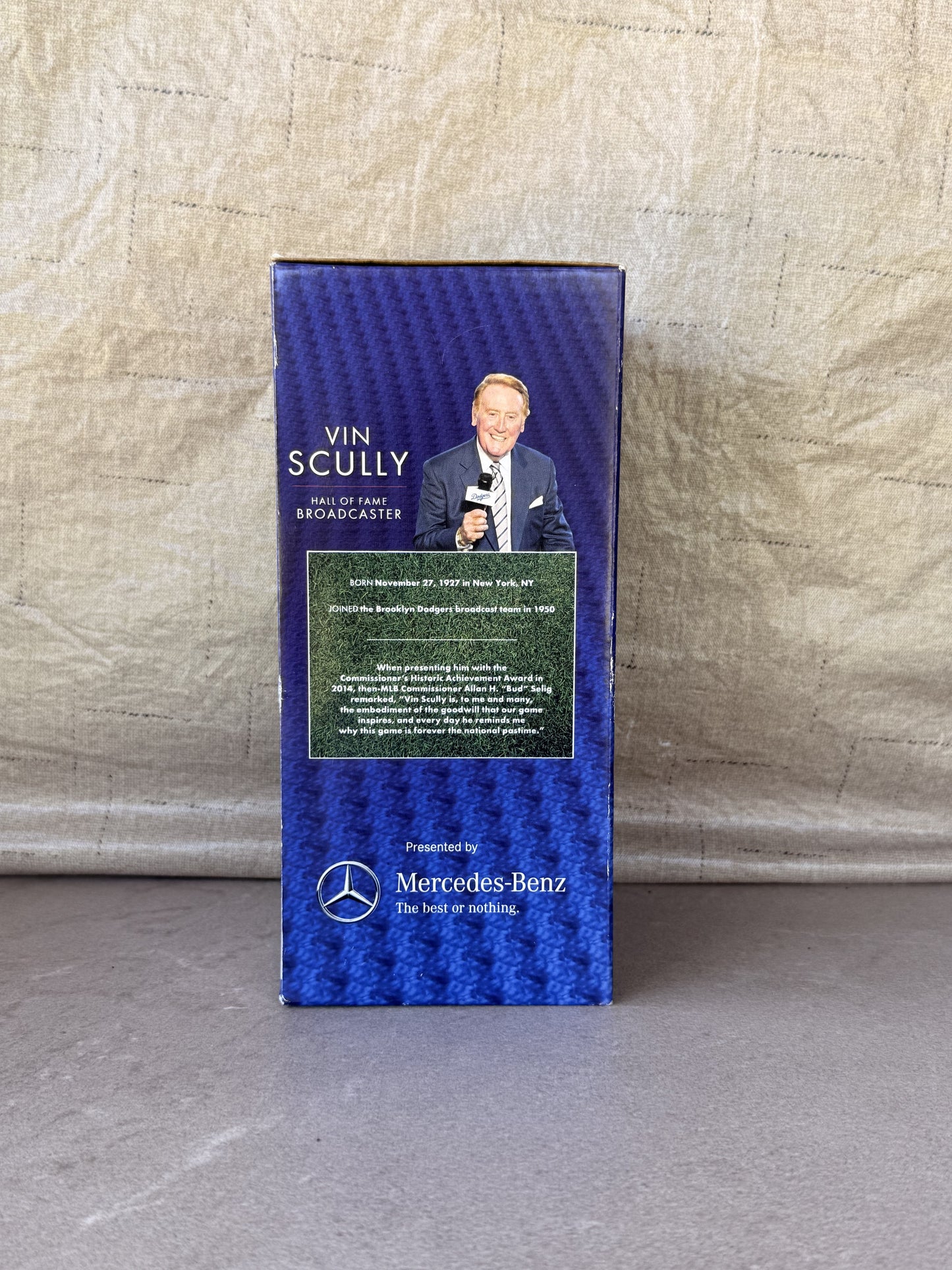 Vin Scully Bobblehead LA Dodgers SGA 9/23/15