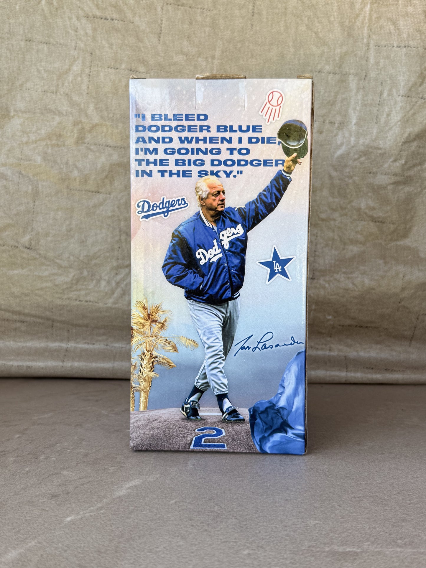 Tommy Lasorda Bobblehead LA Dodgers SGA 9/13/21