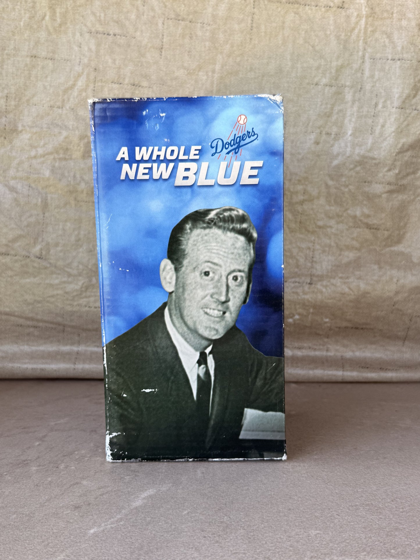 Vin Scully Talking into Microphone Bobblehead LA Dodgers SGA 7/25/13