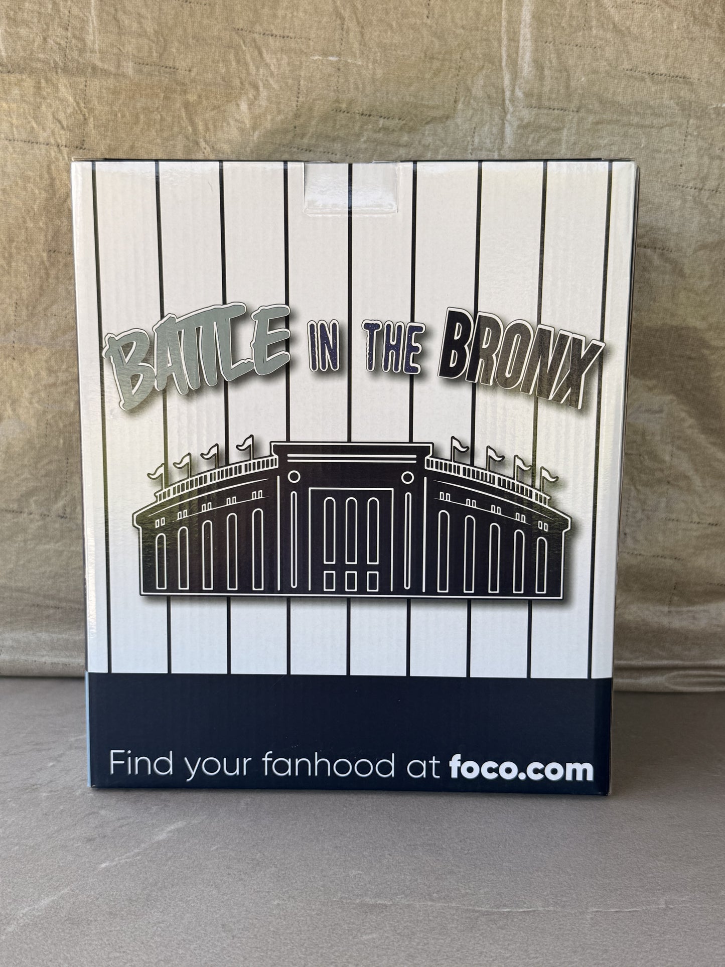 Shohei Ohtani & Aaron Judge Dodgers Yankees Battle in the Bronx Stadium Exclusive FOCO Bobblehead