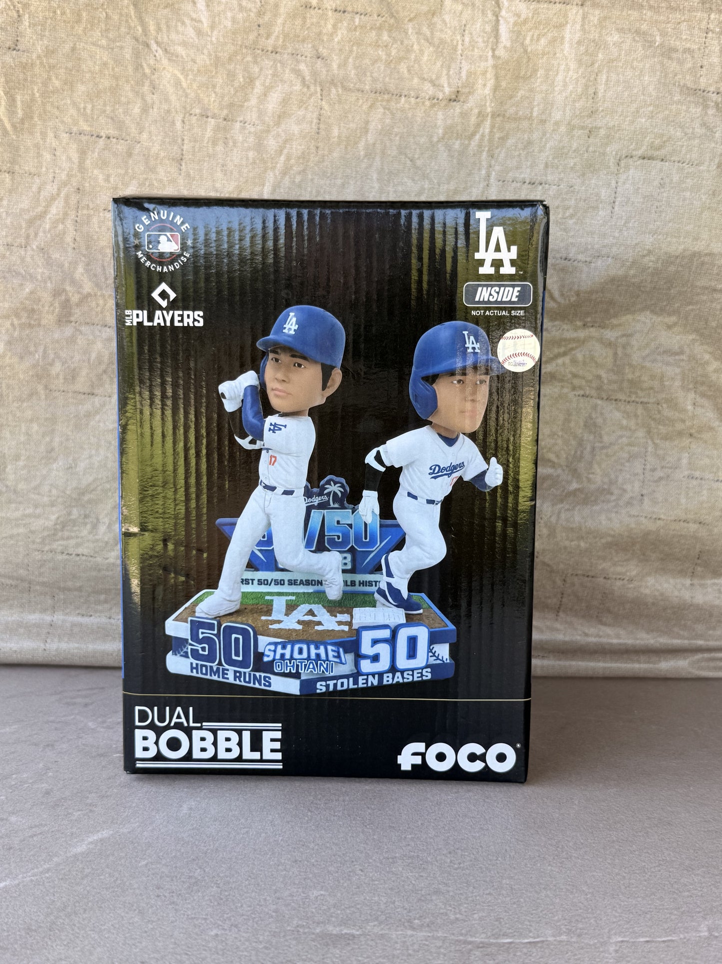 Shohei Ohtani 50/50 LA Dodgers Stadium Exclusive Bobblehead FOCO