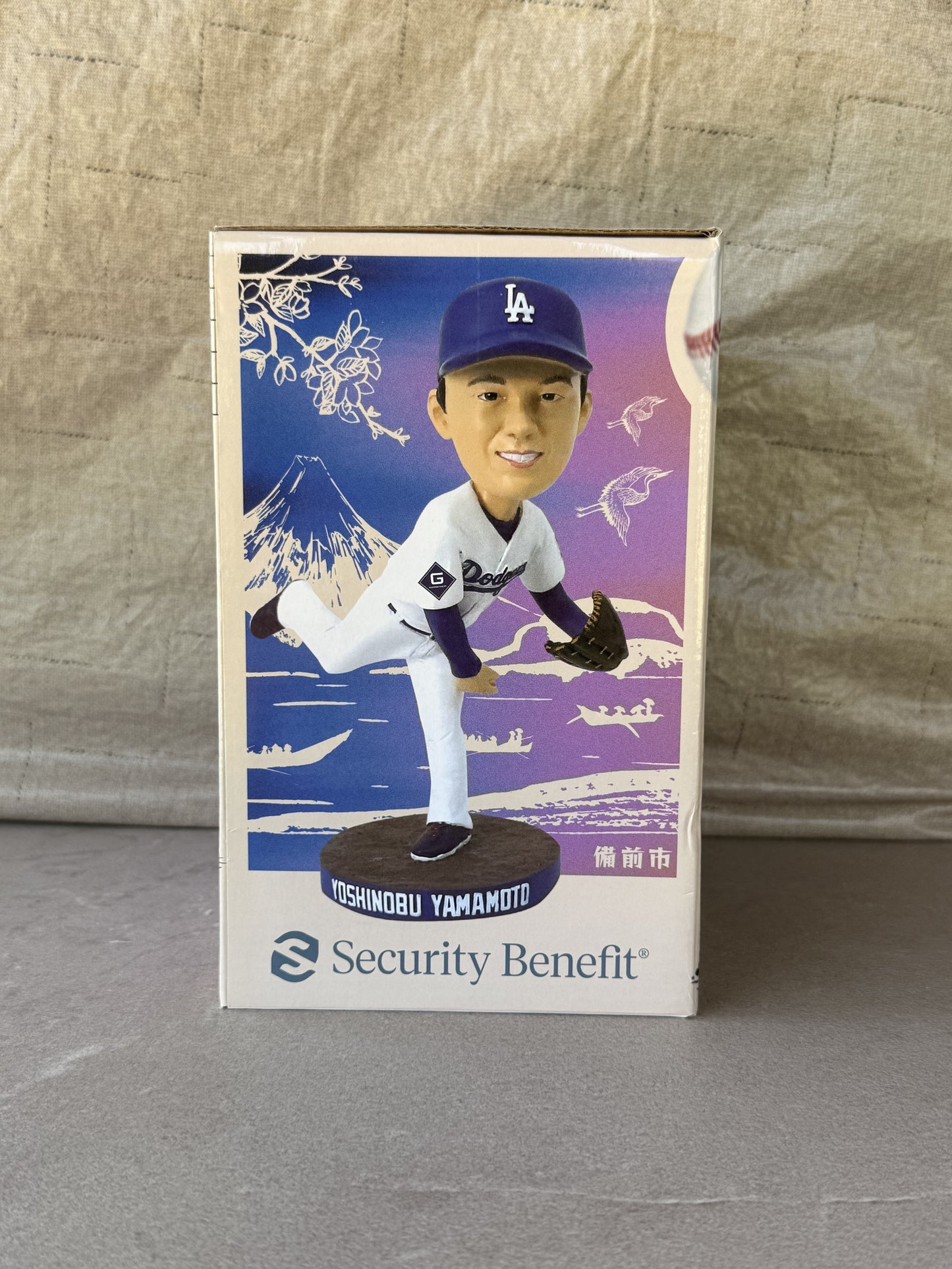 Yoshinobu Yamamoto First Bobblehead LA Dodgers SGA 6/13/24