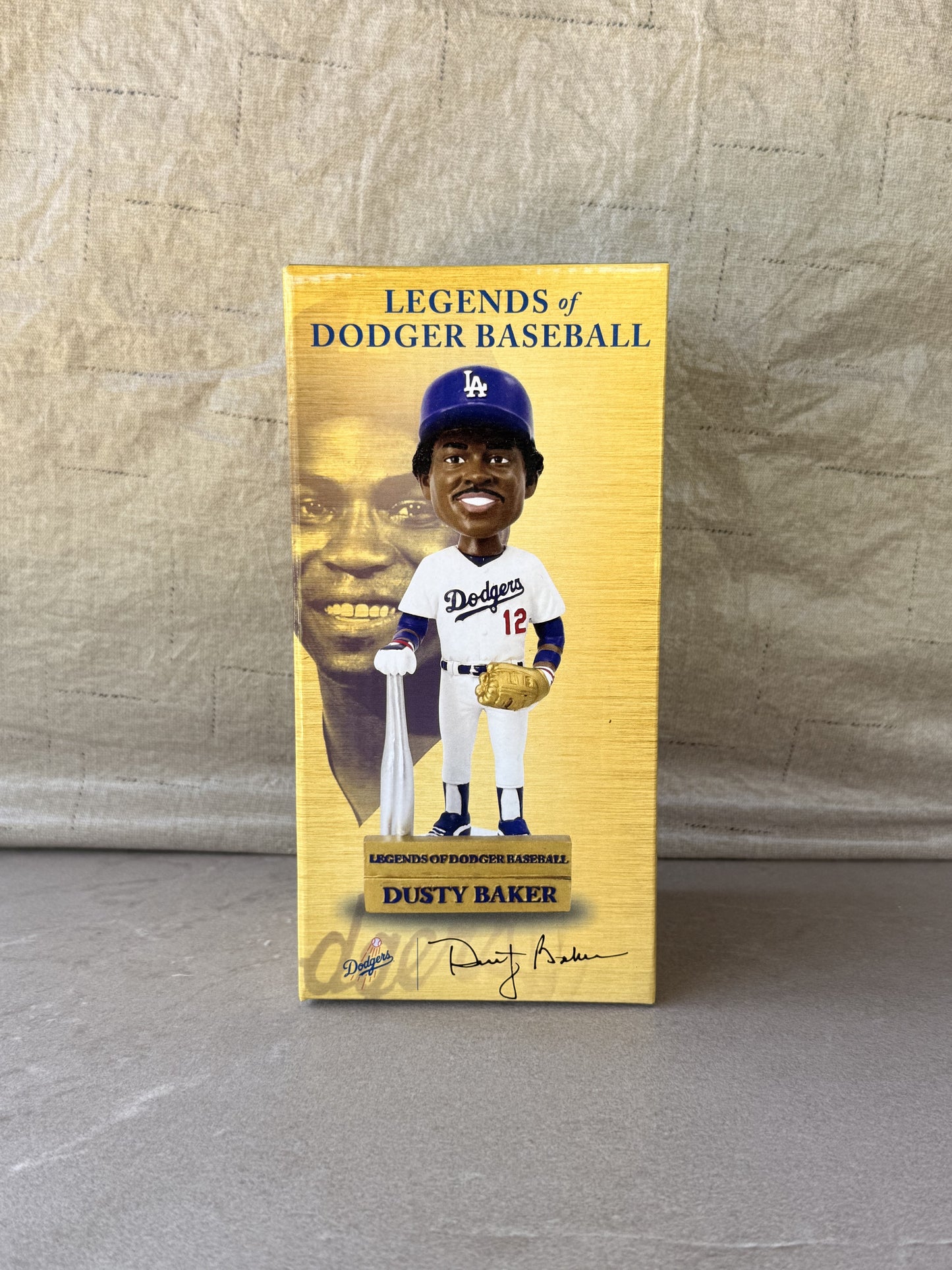 Dusty Baker Legends of Dodger Baseball Bobblehead LA Dodgers SGA 8/9/24