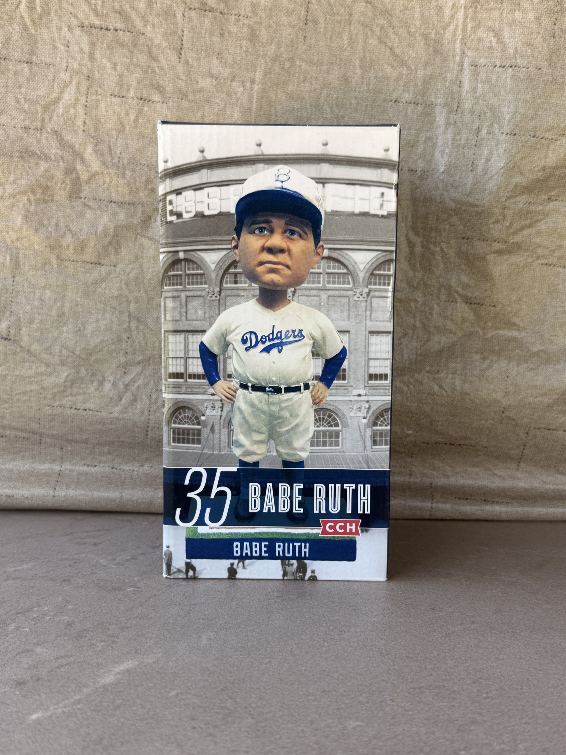 Babe Ruth Bobblehead LA Dodgers SGA 9/9/14