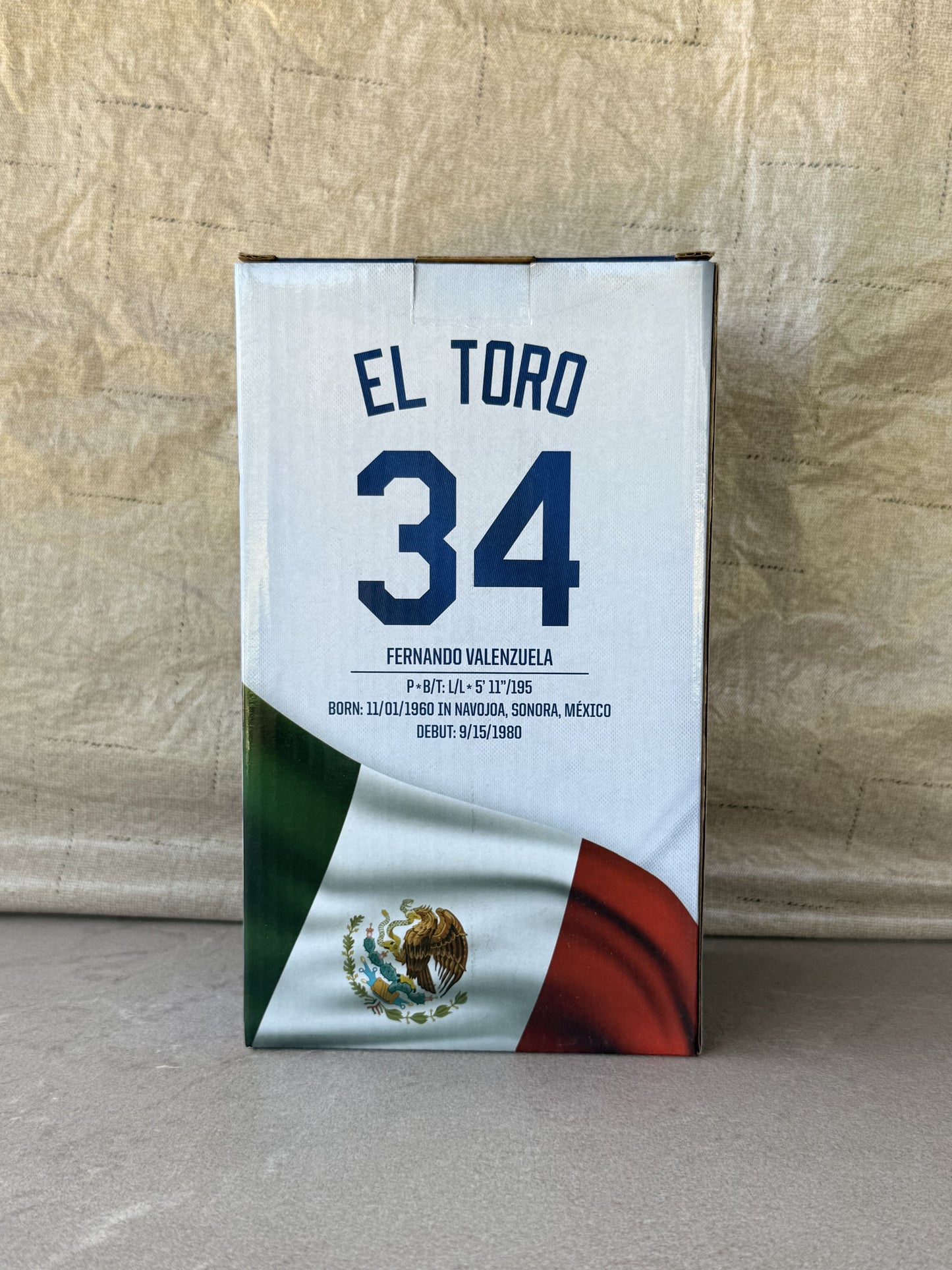 Fernando Valenzuela Number Retirement Bobblehead LA Dodgers SGA 8/11/23