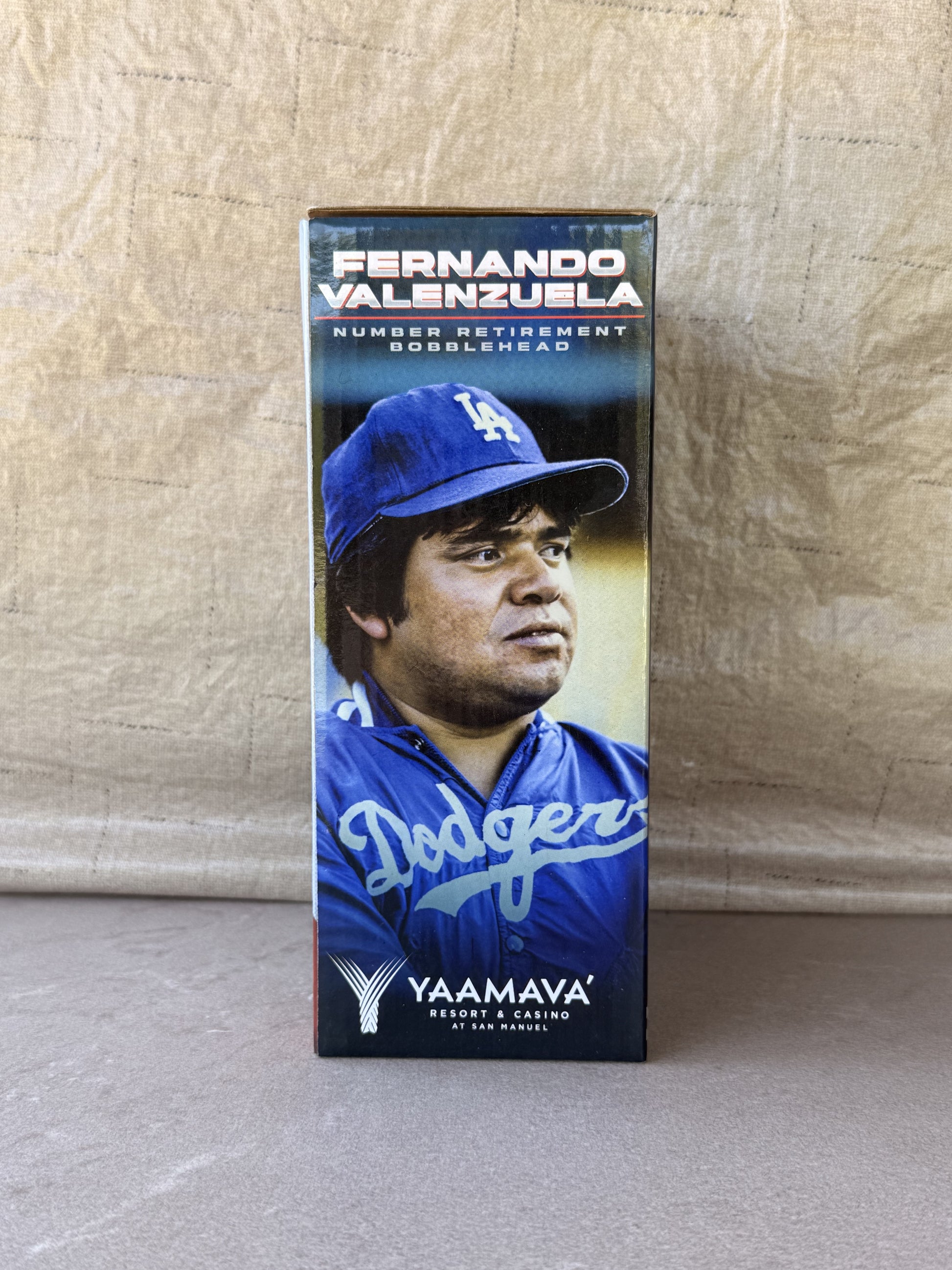 Fernando Valenzuela Number Retirement Bobblehead LA Dodgers SGA 8/11/23