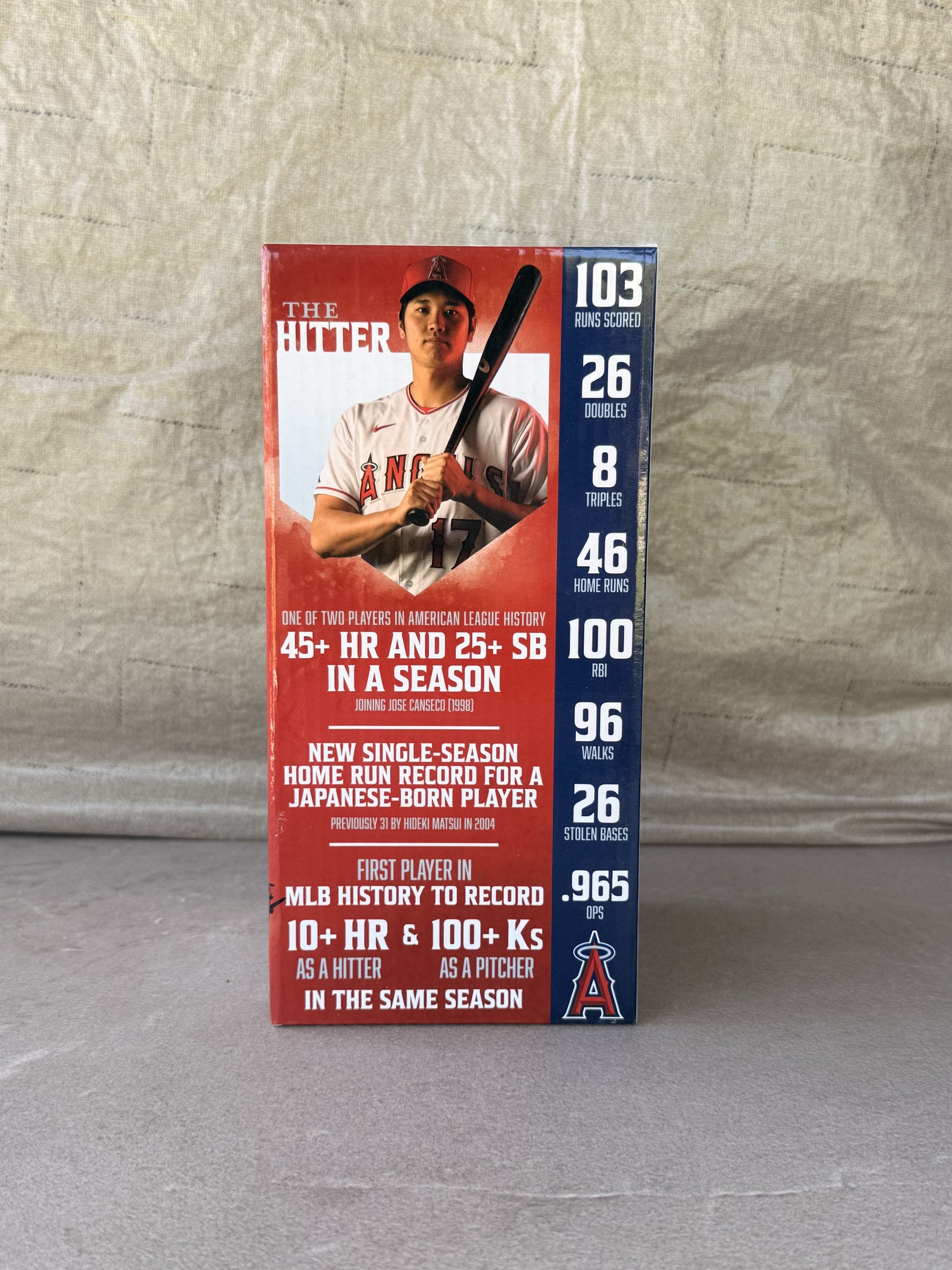 Shohei Ohtani 2021 Historic Season Bobblehead LA Angels