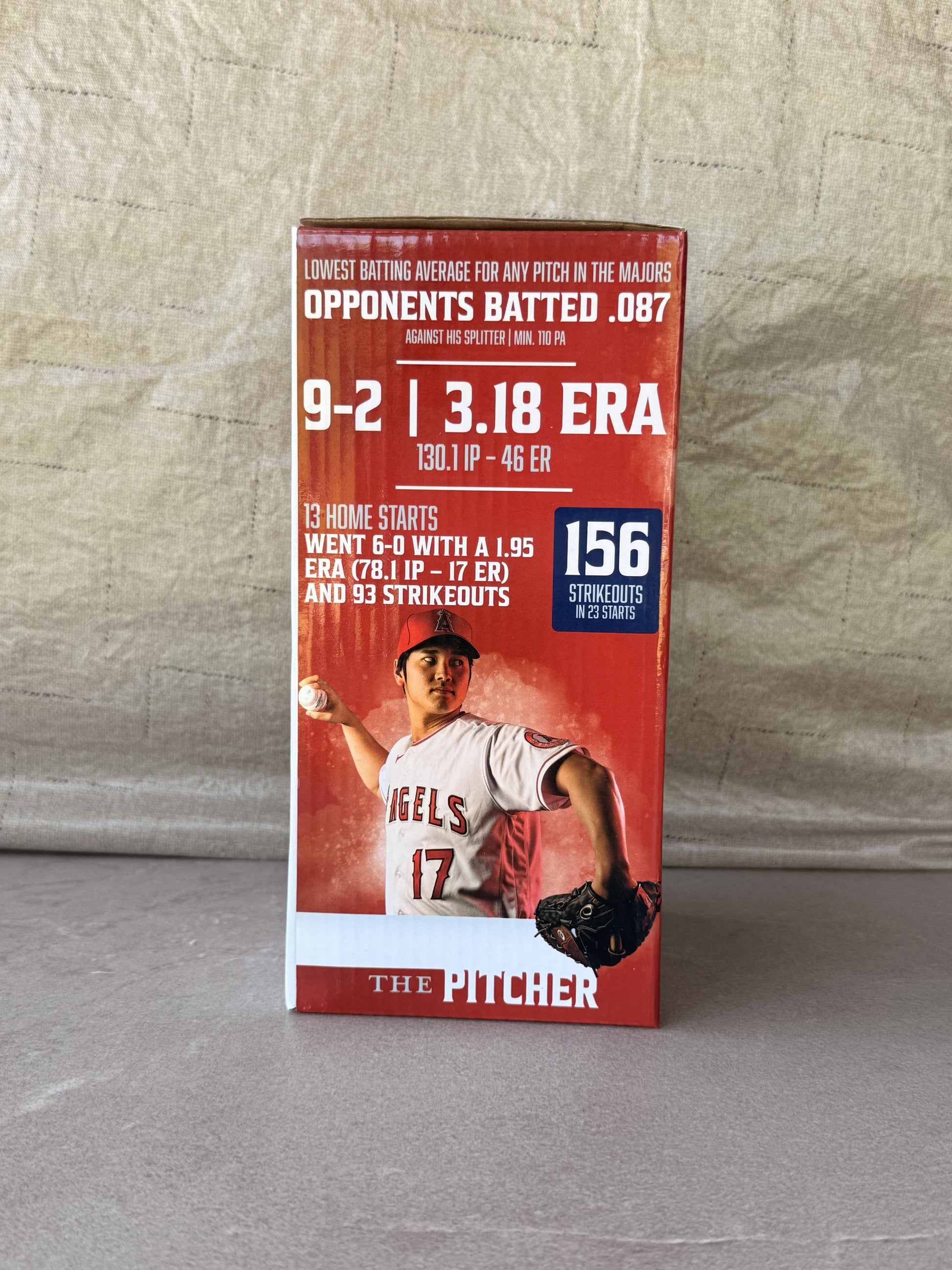 Shohei Ohtani 2021 Historic Season Bobblehead LA Angels