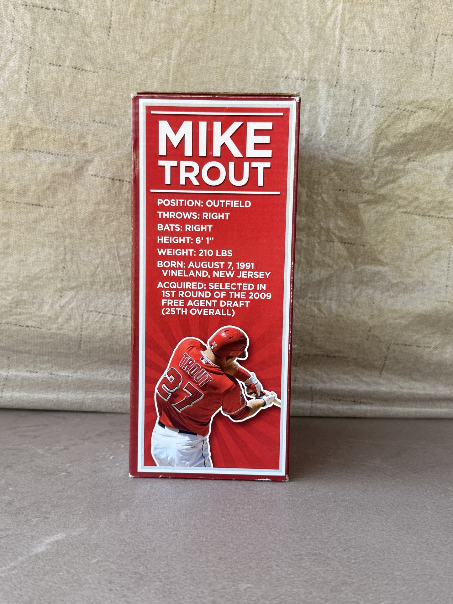 Mike Trout Bobblehead LA Angels SGA 8/27/13