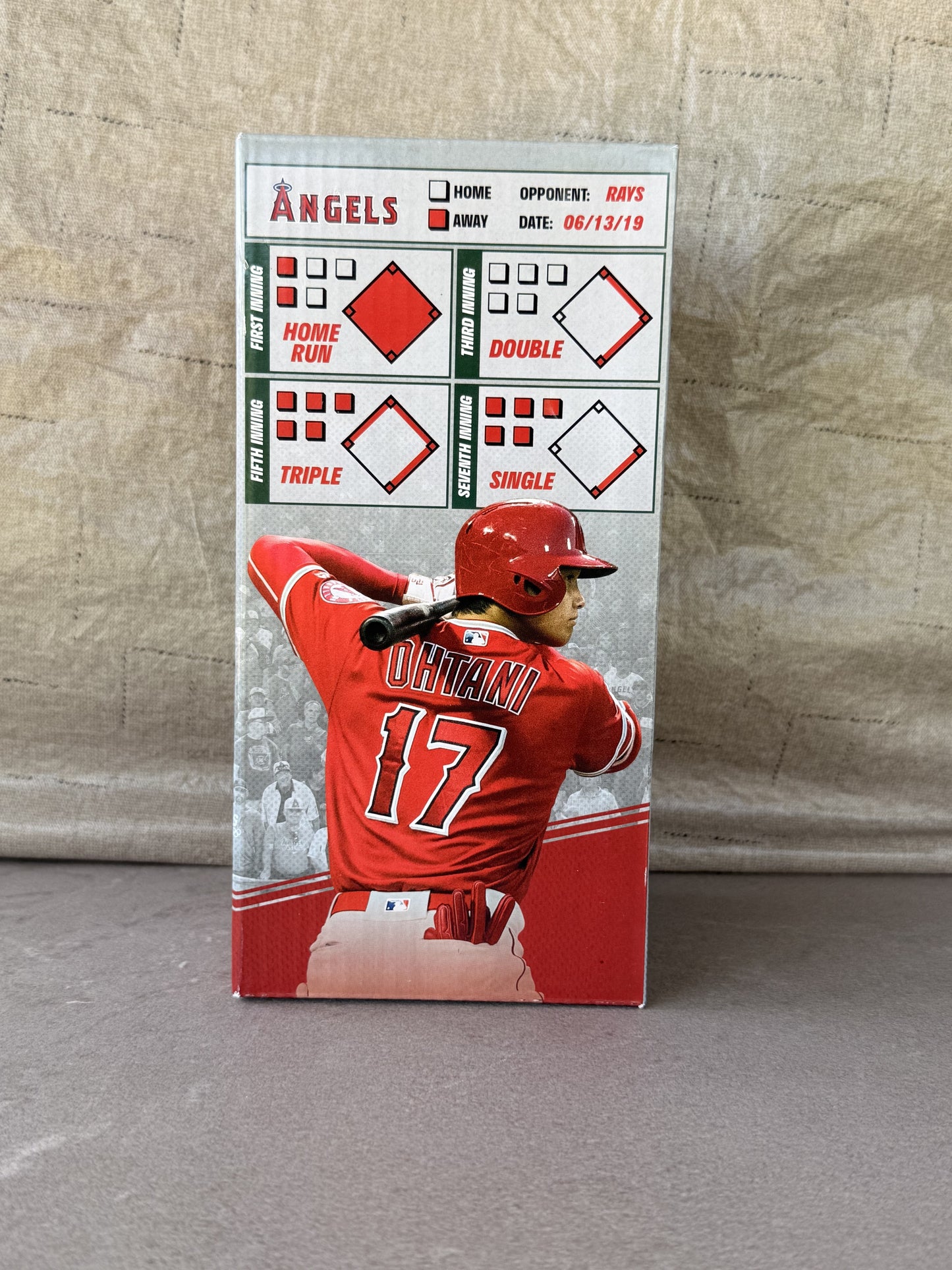 Shohei Ohtani Cycle Bobblehead LA Angels SGA 3/16/21