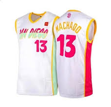 Manny Machado City Connect Basketball Jersey SD Padres 9/02/25