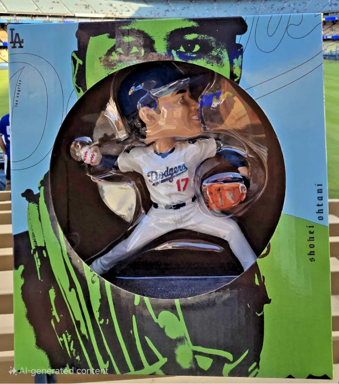 LA Dodgers Shohei Ohtani Pitching Bobblehead SGA 9/10/25